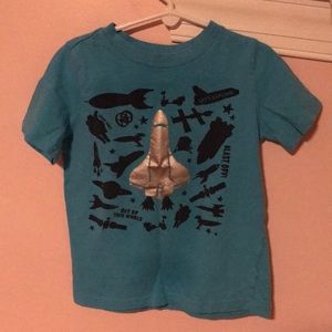 Toddler spaceship boys tee